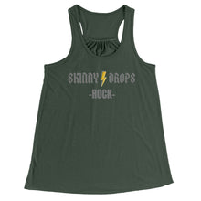 Load image into Gallery viewer, Partner.Co | Skinny Drops Rock Grey  | Racerback Tank
