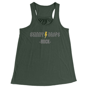 Partner.Co | Skinny Drops Rock Grey  | Racerback Tank