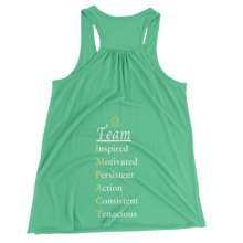 Load image into Gallery viewer, Team Impact| Team Acronym  | Racerback Tank
