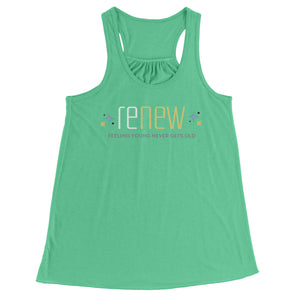 Partner.Co | RENEW  Simple Logo| Flowy Racerback Tank