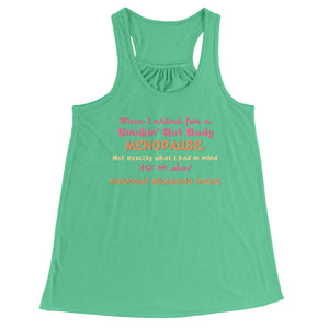 Partner.Co | Smokin' Hot Body Menopause Hormone Balancing Drops  |  Racerback Tank