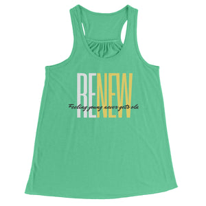 Partner.Co | RENEW Tall Logo| Flowy Racerback Tank
