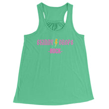 Load image into Gallery viewer, Partner.Co | Skinny Drops Rock Pink  | Racerback Tank
