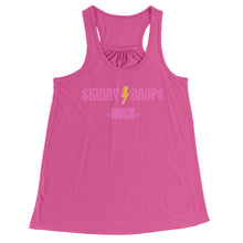 Load image into Gallery viewer, Partner.Co | Skinny Drops Rock Pink  | Racerback Tank
