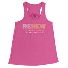 Load image into Gallery viewer, Partner.Co | RENEW GENX Logo| Flowy Racerback Tank
