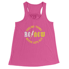 Load image into Gallery viewer, Partner.Co | RENEW AC/DC Circle Logo | Racerback Tank
