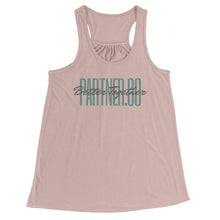 Load image into Gallery viewer, Partner.Co | Green Tall Logo | Flowy Racerback Tank
