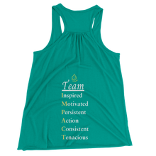 Load image into Gallery viewer, Team Impact| Team Acronym  | Racerback Tank
