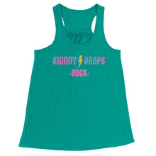 Load image into Gallery viewer, Partner.Co | Skinny Drops Rock Pink  | Racerback Tank
