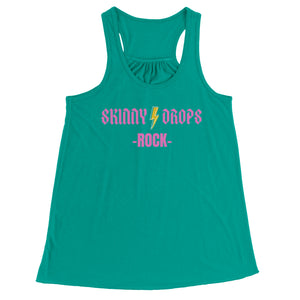 Partner.Co | Skinny Drops Rock Pink  | Racerback Tank