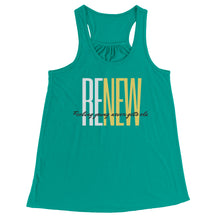 Load image into Gallery viewer, Partner.Co | RENEW Tall Logo| Flowy Racerback Tank

