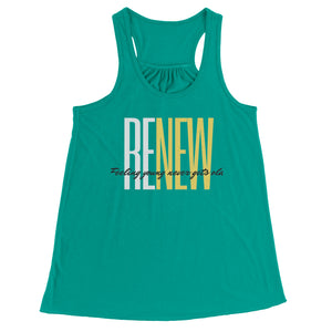 Partner.Co | RENEW Tall Logo| Flowy Racerback Tank