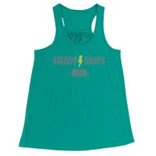 Load image into Gallery viewer, Partner.Co | Skinny Drops Rock Grey  | Racerback Tank
