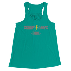 Partner.Co | Skinny Drops Rock Grey  | Racerback Tank