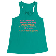 Load image into Gallery viewer, Partner.Co | Smokin&#39; Hot Body Menopause Hormone Balancing Drops  |  Racerback Tank
