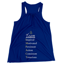 Load image into Gallery viewer, Team Impact| Team Acronym  | Racerback Tank
