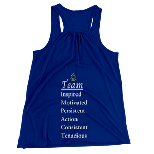 Team Impact| Team Acronym  | Racerback Tank