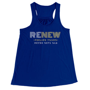 Partner.Co | RENEW GENX Logo| Flowy Racerback Tank