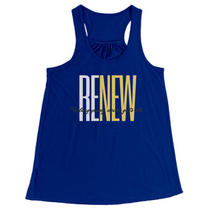 Partner.Co | RENEW Tall Logo| Flowy Racerback Tank