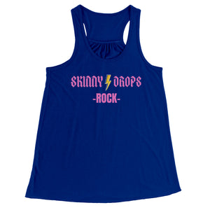 Partner.Co | Skinny Drops Rock Pink  | Racerback Tank