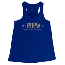 Load image into Gallery viewer, Partner.Co | RENEW  Simple Logo| Flowy Racerback Tank
