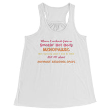 Load image into Gallery viewer, Partner.Co | Smokin&#39; Hot Body Menopause Hormone Balancing Drops  |  Racerback Tank
