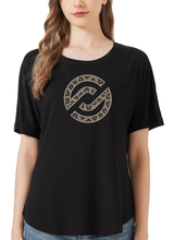 Load image into Gallery viewer, Partner.co Bling | Circle Logo | BLING Women's Short Sleeve Shirt
