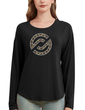 Load image into Gallery viewer, Partner.co Bling | Circle Logo | BLING Women's Long Sleeve Sleeve Shirt

