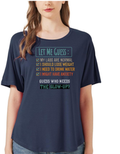 Load image into Gallery viewer, Partner.co Bling | Let Me Guess | BLING Women's Butter Soft Short Sleeve Shirt
