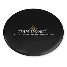 Load image into Gallery viewer, Team Impact| Getting Drops In The Hands Of Millions | Black Button Pins
