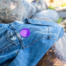 Load image into Gallery viewer, Team Impact| Getting Drops In The Hands Of Millions | Purple  Button Pins
