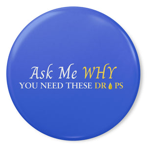 Team Impact| Ask Me WHY You Need These Drops | Royal Button Pins