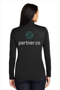 PARTNER.CO | FUN FITNESS Collection BLING Women's Quarter Zip 1/4 Jacket