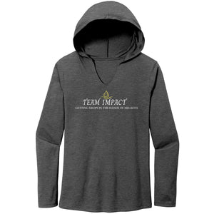Team Impact| Women’s Perfect Tri Long Sleeve Hoodie | Team IMPACT Acronym