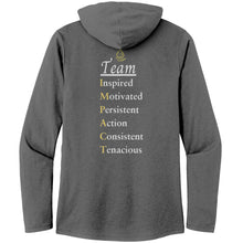 Load image into Gallery viewer, Team Impact| Women’s Perfect Tri Long Sleeve Hoodie | Team IMPACT Acronym
