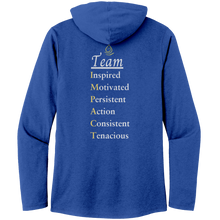 Load image into Gallery viewer, Team Impact| Women’s Perfect Tri Long Sleeve Hoodie | Team IMPACT Acronym
