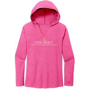 Team Impact| Women’s Perfect Tri Long Sleeve Hoodie | Ask Me WHY I Need Skinny Drops