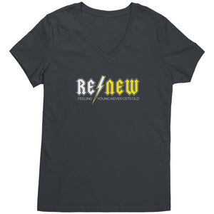 Partner.Co | RENEW AC/DC Logo | Women's V-Neck