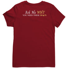 Load image into Gallery viewer, Team Impact| Women&#39;s V-Neck | Ask Me WHY You Need These Drops
