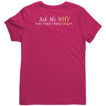Load image into Gallery viewer, Team Impact| Women&#39;s V-Neck | Ask Me WHY You Need These Drops
