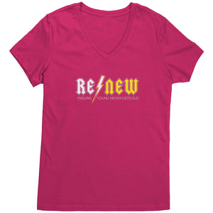 Partner.Co | RENEW AC/DC Logo | Women's V-Neck