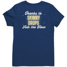 Load image into Gallery viewer, Partner.Co | Woke Up Sexy as He!! Skinny Drops Baseball Logo | Women&#39;s V-Neck
