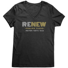 Load image into Gallery viewer, Partner.Co | RENEW GENX Logo| Women&#39;s V-Neck
