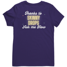 Load image into Gallery viewer, Partner.Co | Woke Up Sexy as He!! Skinny Drops Baseball Logo | Women&#39;s V-Neck
