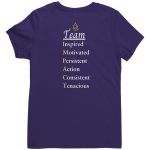 Team Impact| Women's V-Neck | Team IMPACT Acronym