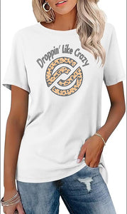 Droppin Like Crazy | Michelle Bishop Bay Team  | BLING Women's Short Sleeve Shirt