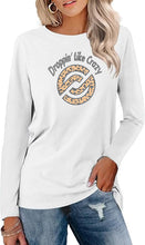 Load image into Gallery viewer, Droppin Like Crazy | Michelle Bishop Bay Team | BLING Women&#39;s Long Sleeve
