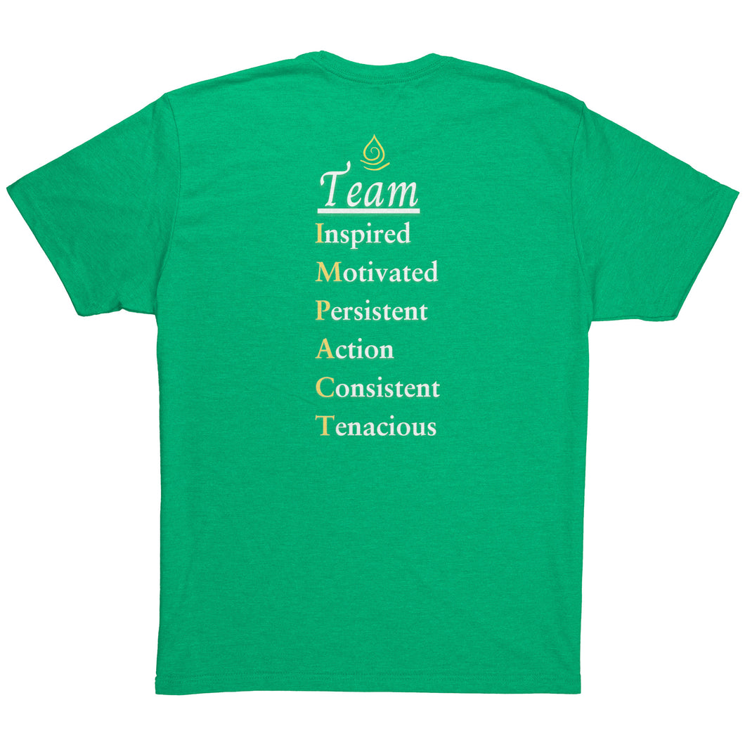 Team Impact| Unisex Triblend Shirt | Team IMPACT Acronym