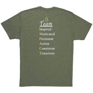 Team Impact| Unisex Triblend Shirt | Team IMPACT Acronym