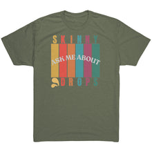 Load image into Gallery viewer, Partner.Co | Ask Me About Skinny Drops Multi Logo| Unisex Triblend Shirt
